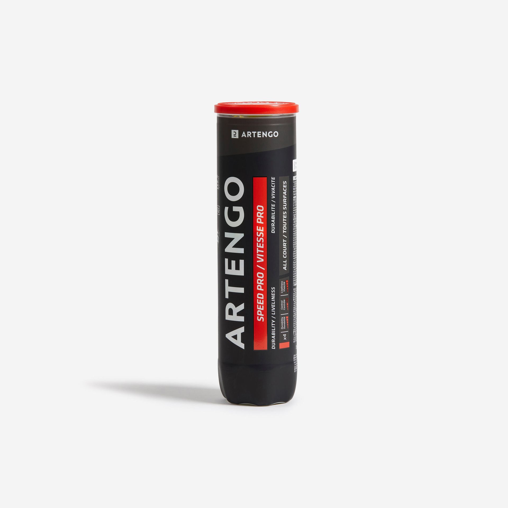 ARTENGO Piłka tenisowa TB930 4 sztuki Unisex