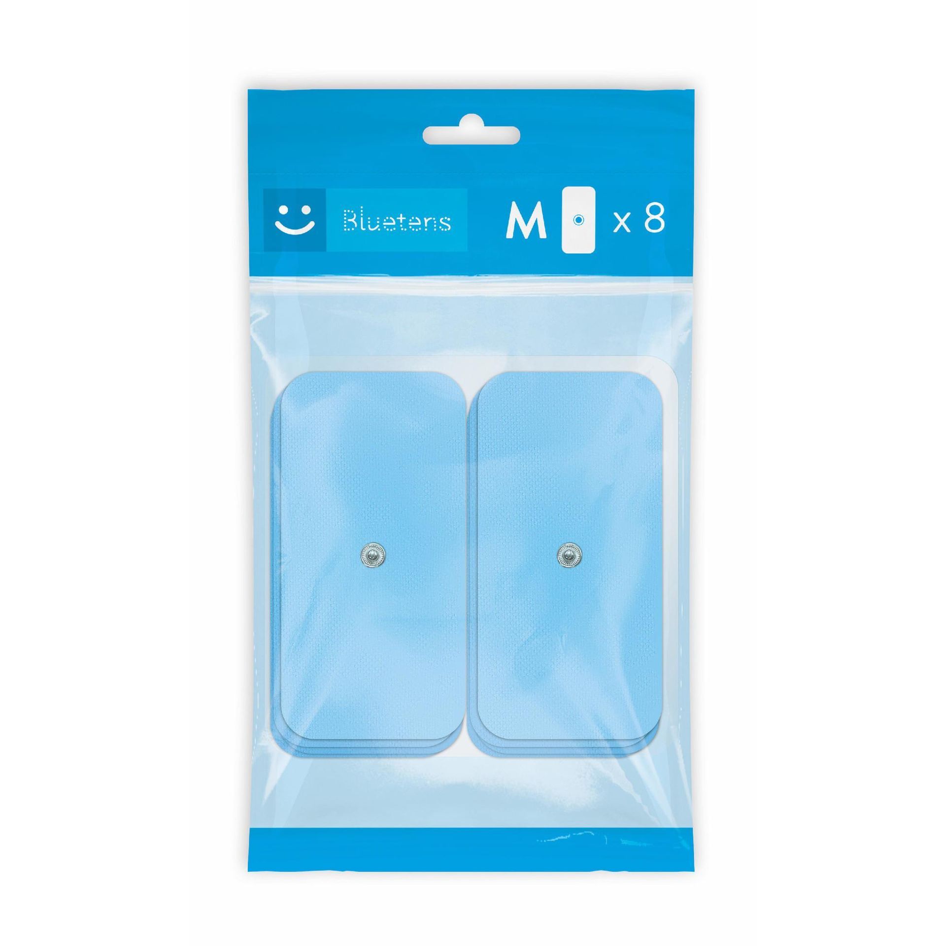 Bluetens bluetens/EMS elektrod TENS M8 Blue Pack 8 m, elec0801 00158770