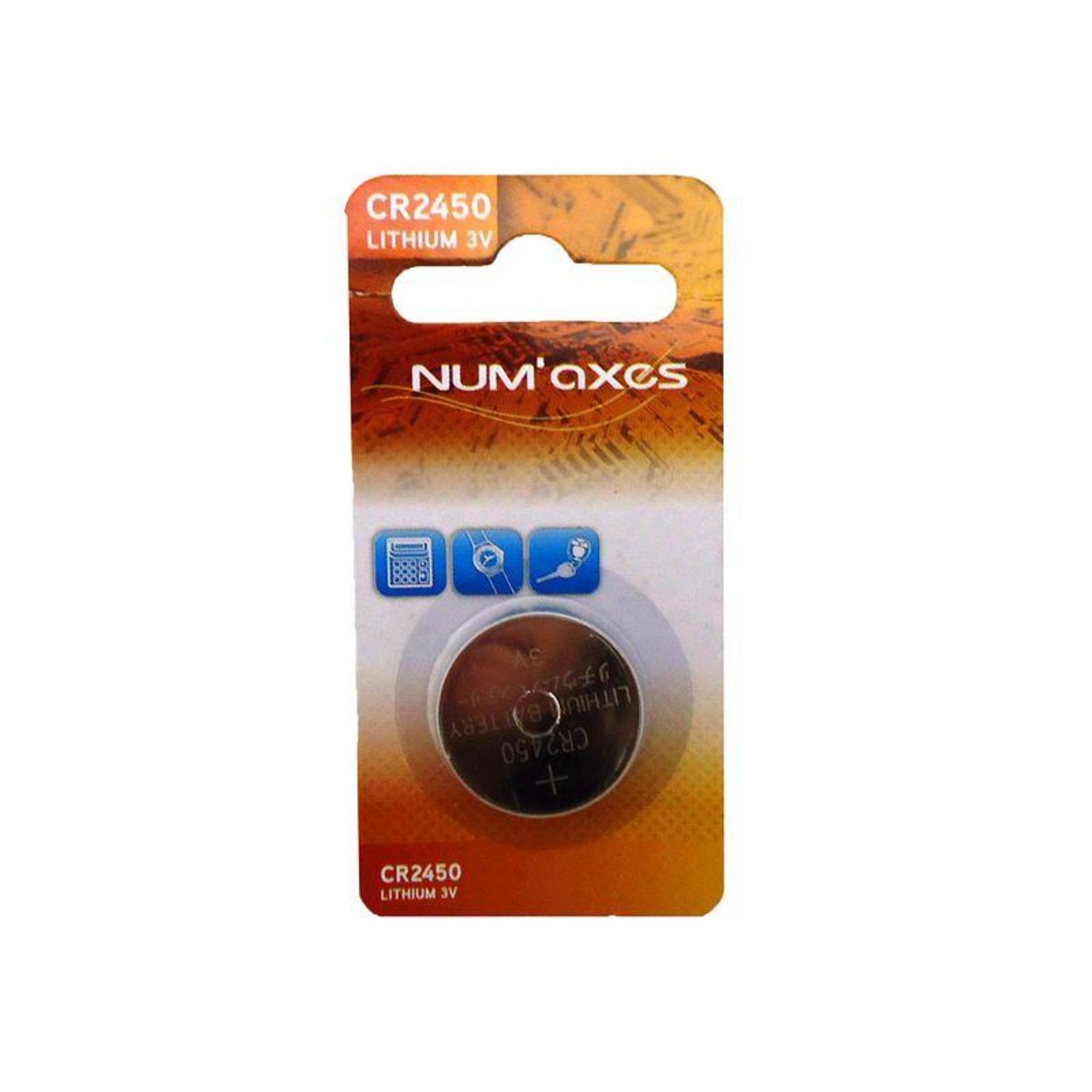 NUM'AXES Bateria litowa CR2450