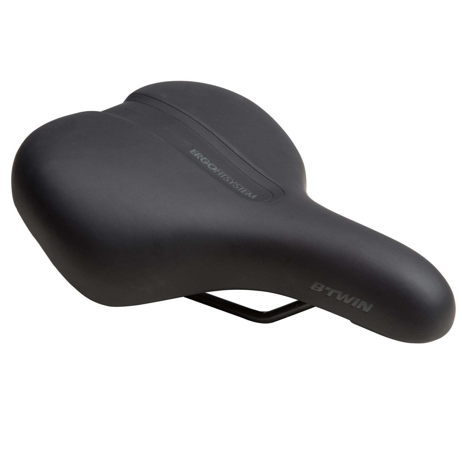 BTWIN Siodło rowerowe miejskie 100