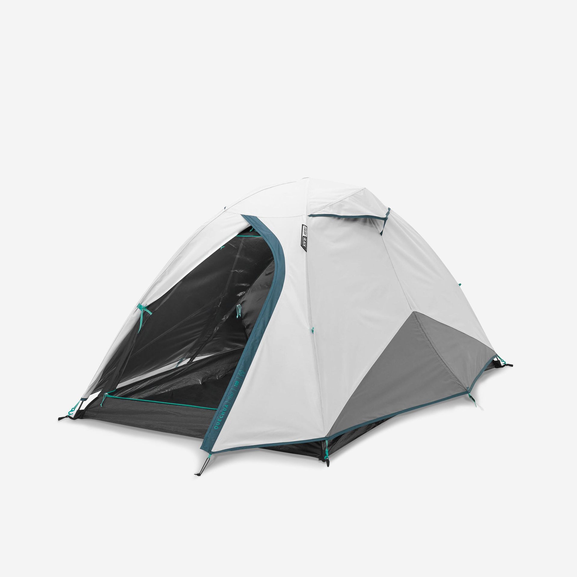 QUECHUA Namiot kempingowy - MH100 FRESH&BLACK - 2-osobowy