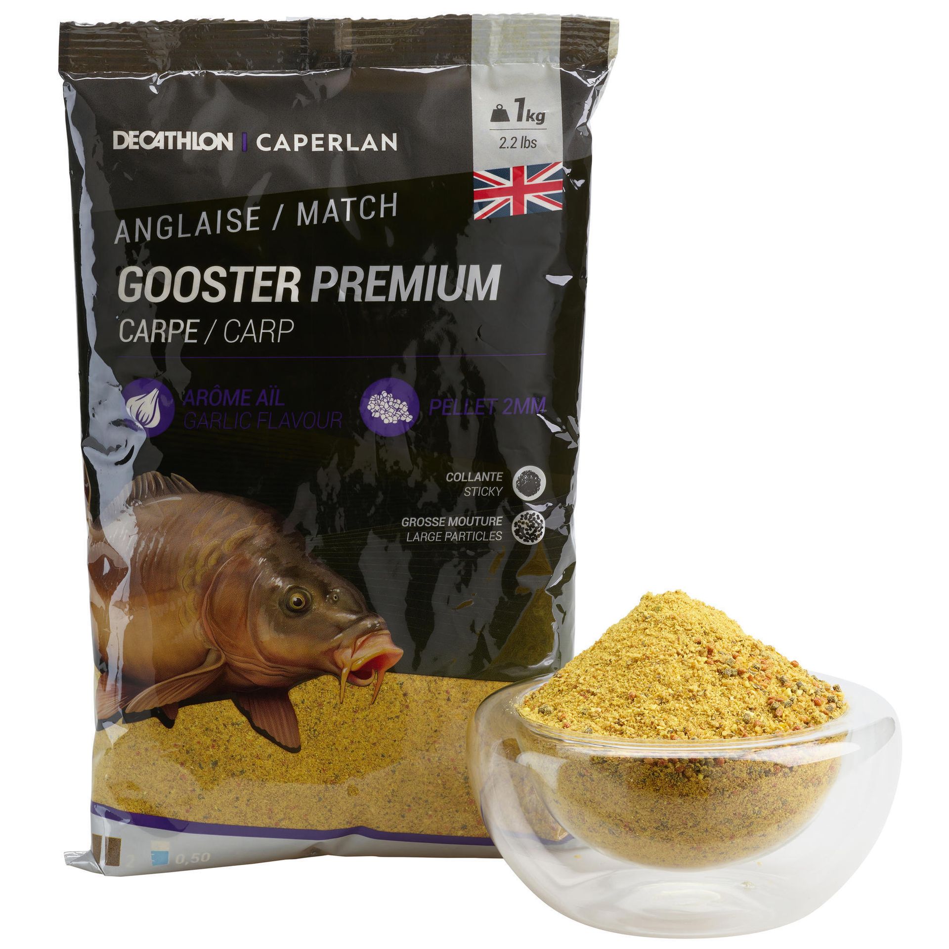CAPERLAN Zanęta Gooster Premium Karp Metoda Angielska1 kg Unisex