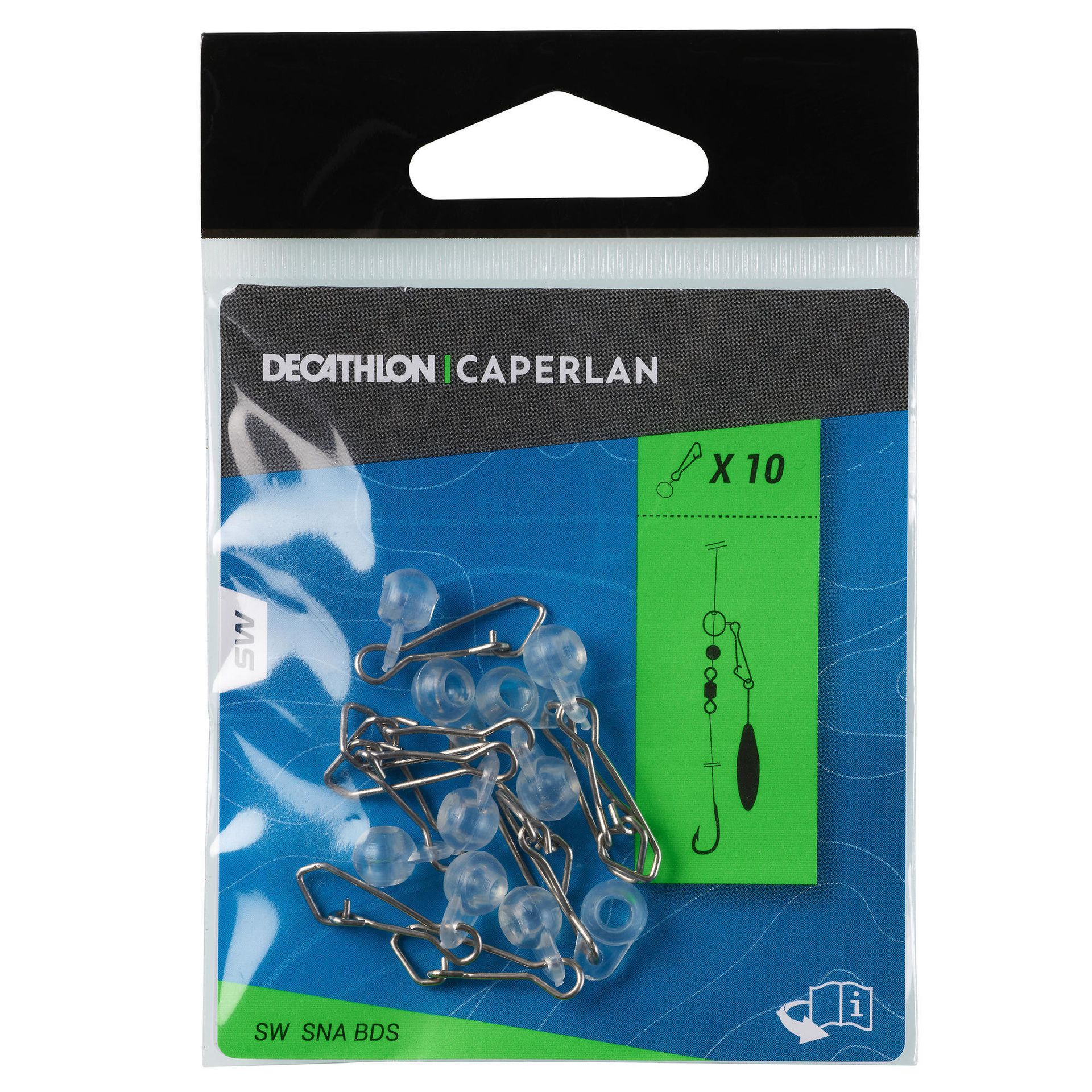 CAPERLAN PERŁA z agrafką SW SNA BDS surfcasting Unisex