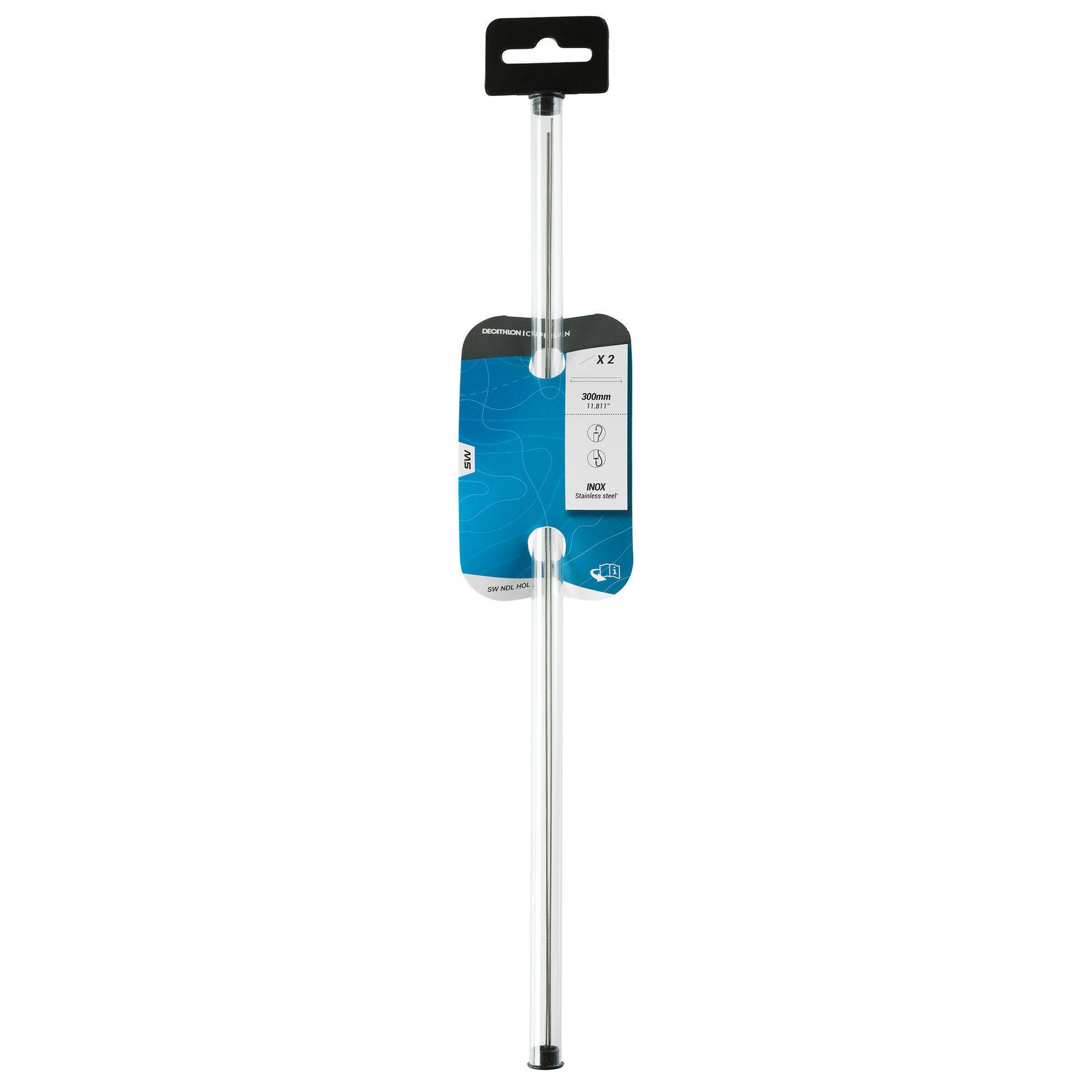 CAPERLAN Igła do robaków SW NDL HOL X2 30CM INOX Unisex