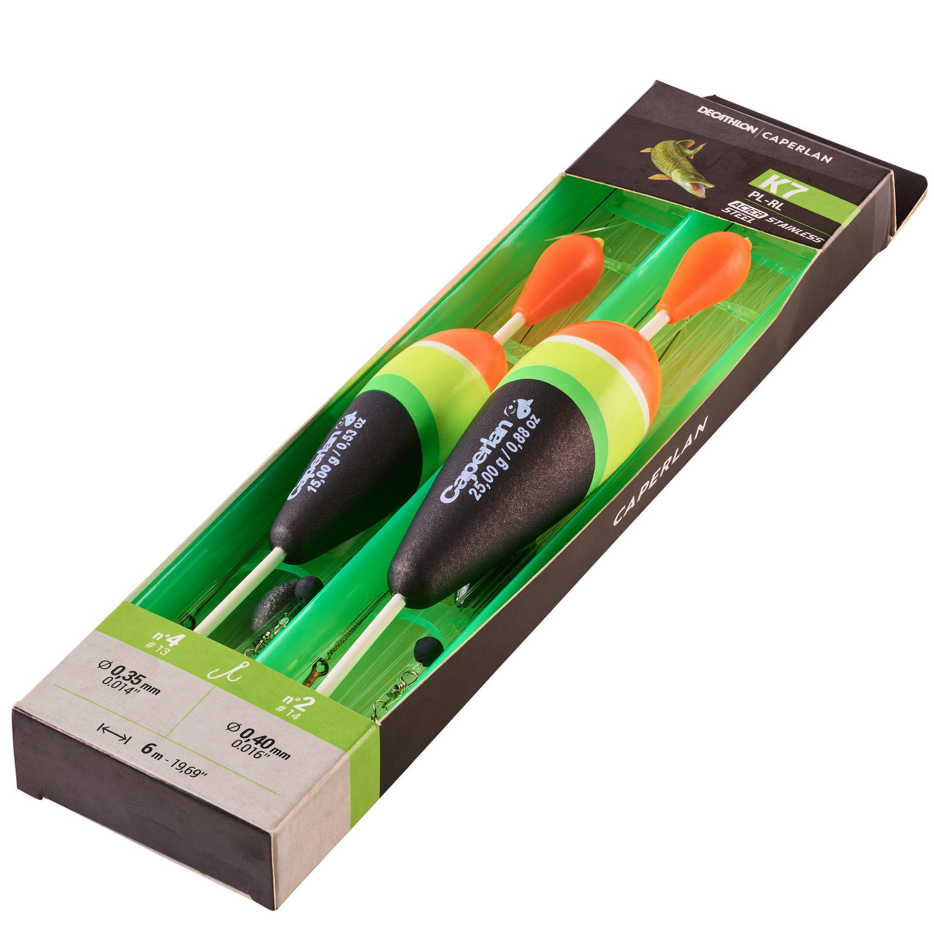 CAPERLAN Zestaw spławikowy PL-RL-K7 Unisex