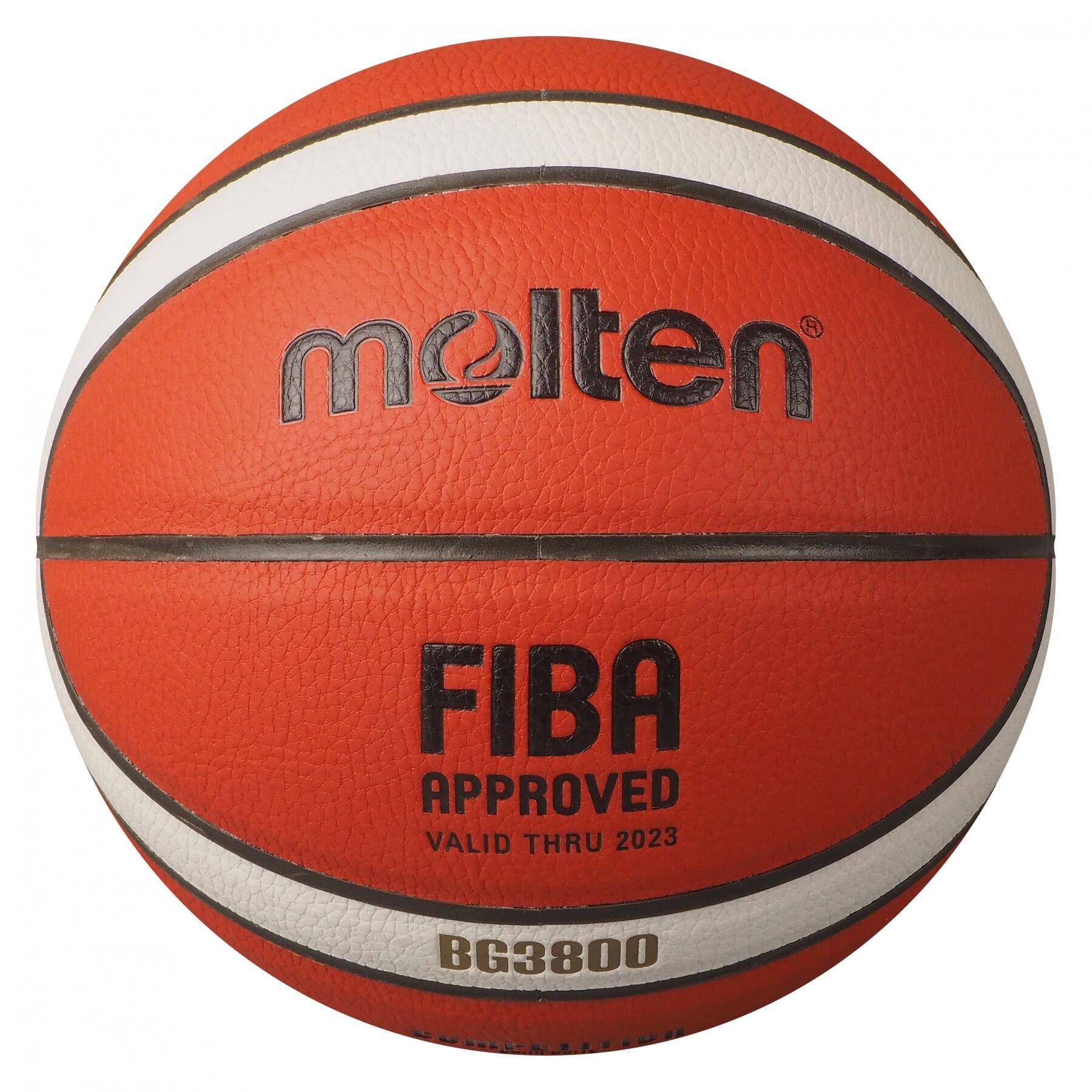 Molten B6G3800 Piłka do koszykówki BG3800 następca modelu GM B6G3800