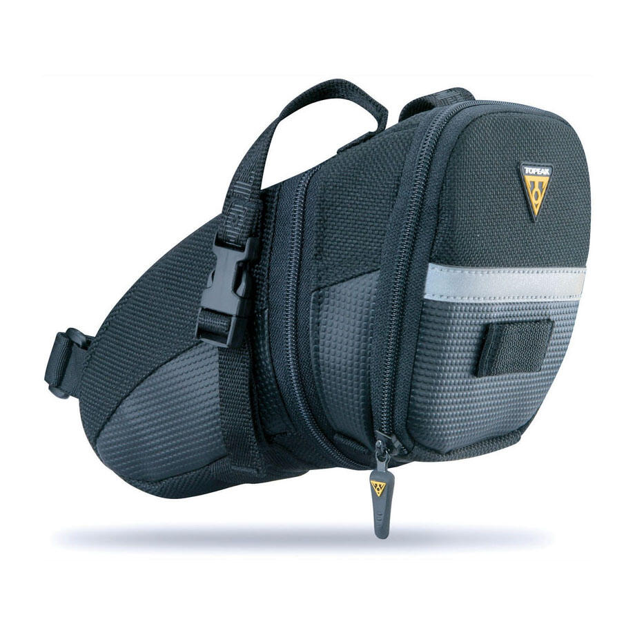 Topeak Torebka TOPEAK Aero Wedge Pack czarny / Montaż: podsiodłowe / Rozmiar: Large TC2262B