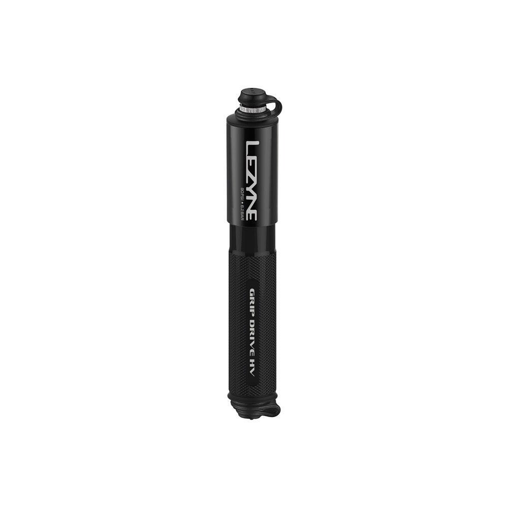 Lezyne Grip Drive HV Mini Pump S, black 2021 Mini pompki 452100039