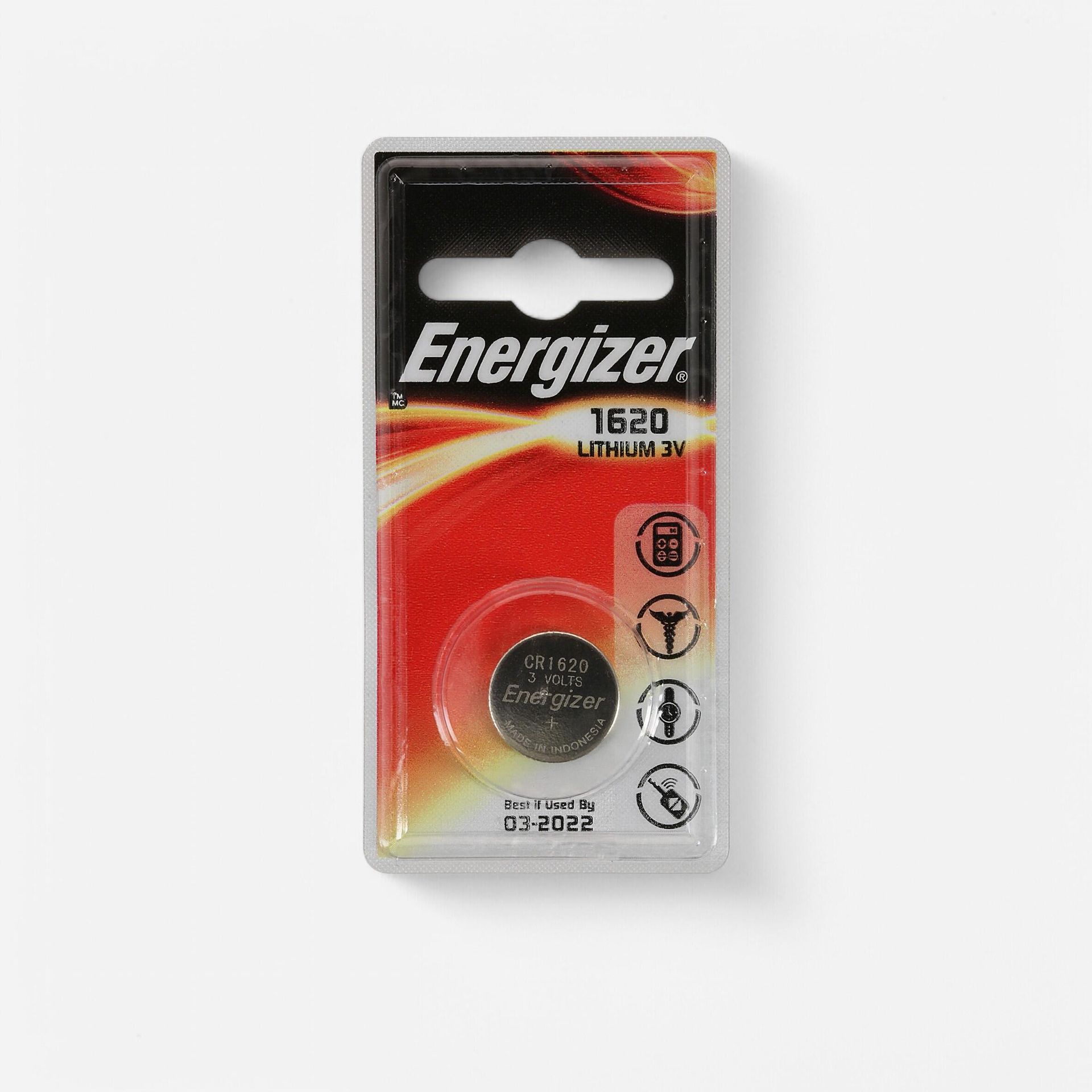 Energizer Ogniwo guzikowe CR 1620 Lit CR1620 79 mAh 3 V 1 szt