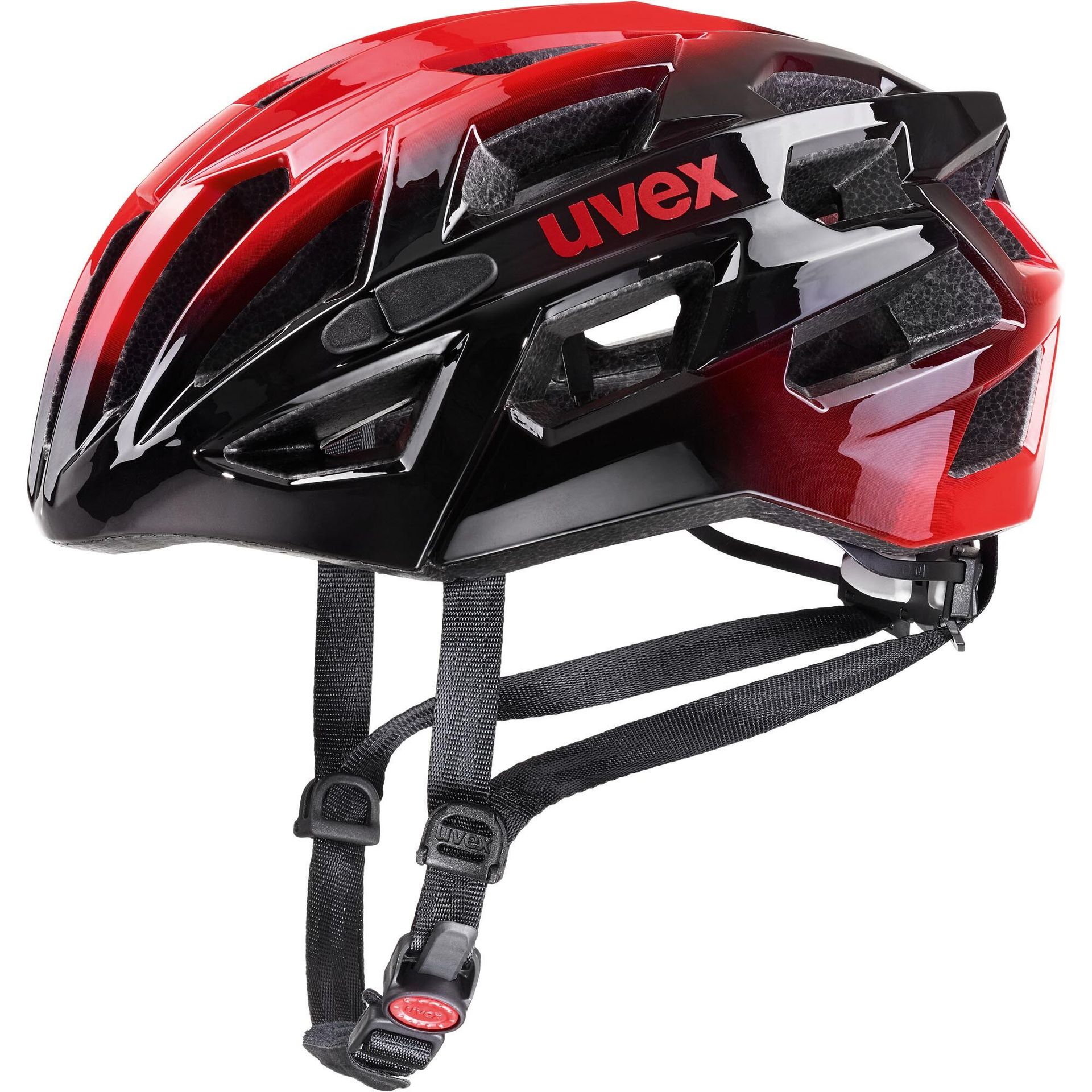 UVEX Race 7 Black Red 51 55 cm