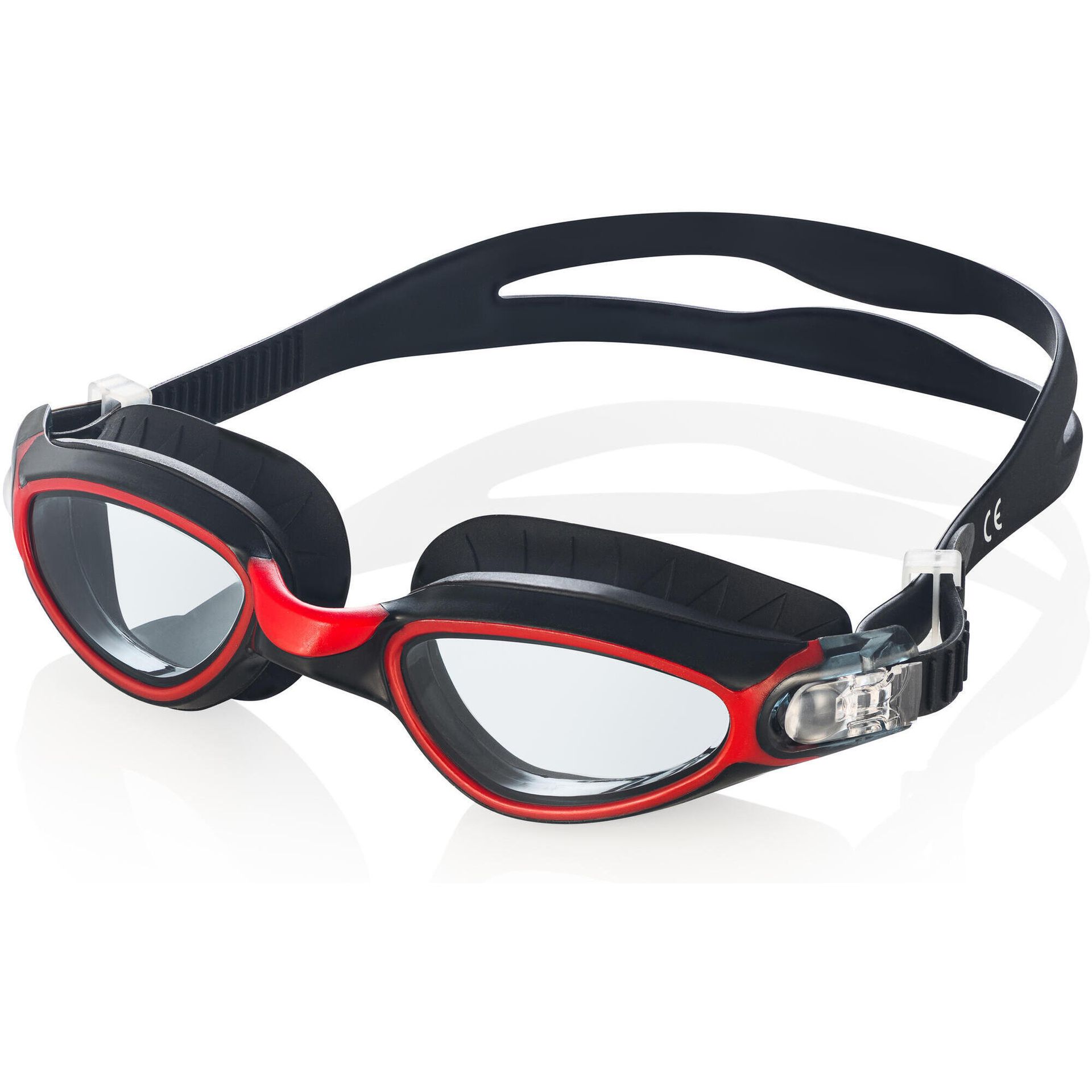 Aqua Speed AquaSpeed, Okulary pływackie, Calypso, czerwono-czarne