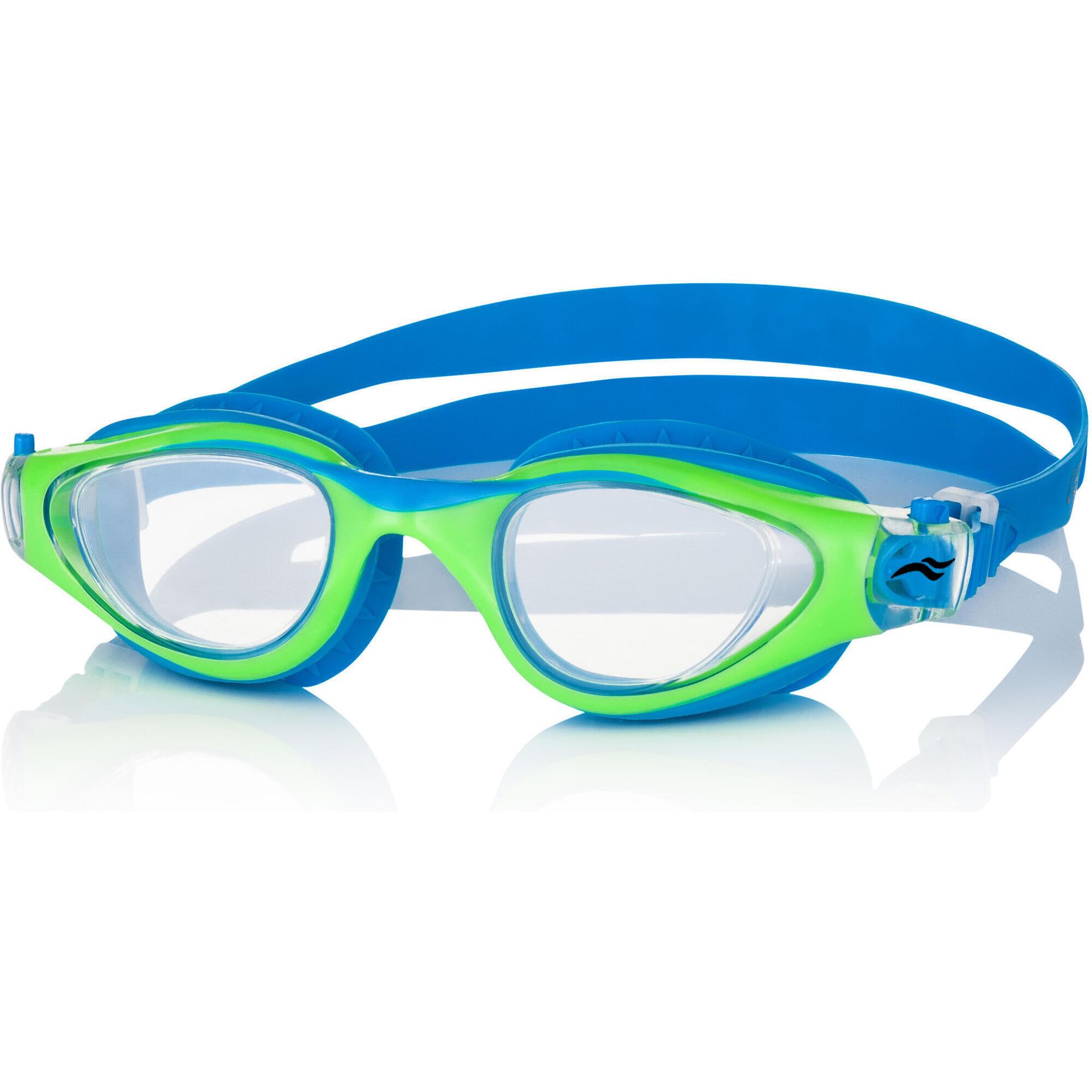 Aqua Speed Okulary pływackie AquaSpeed dla dzieci Maori niebiesko-zielone 5855_81