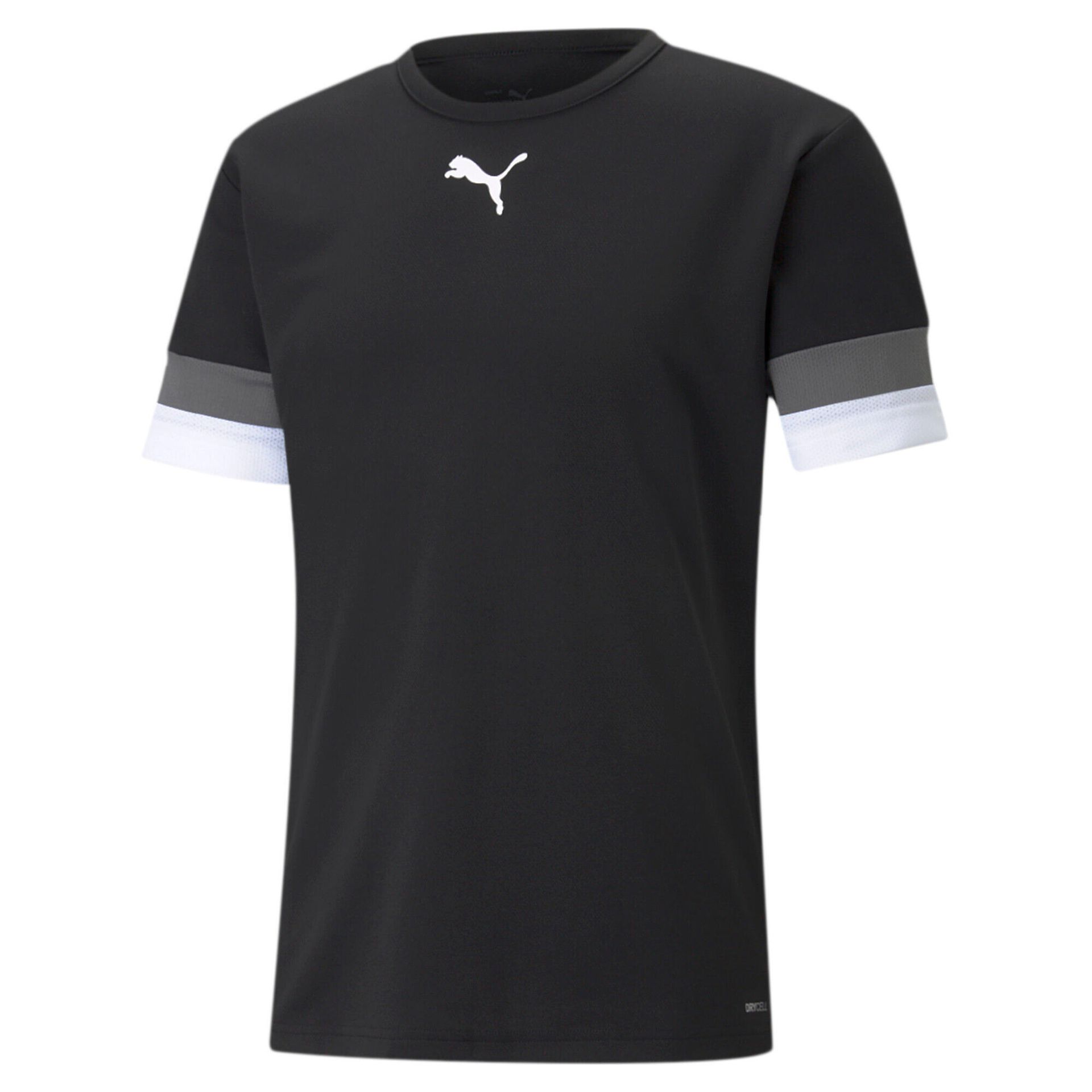 PUMA PUMA Koszulka męska Teamrise Jersey Puma Black-smoked Pearl-puma White S 704932