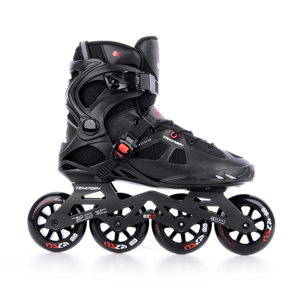 Rolki fitness męskie EZZA 90 90mm TEMPISH Black - 39