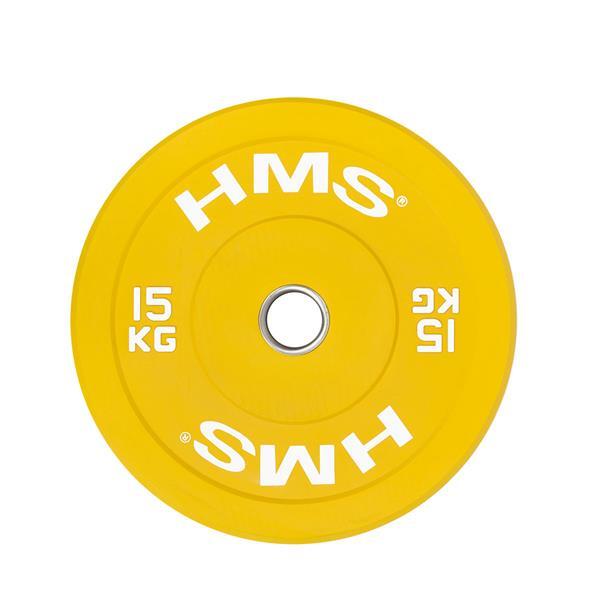 HMS CBR15 YELLOW TALERZ OLIMPIJSKI BUMPER 15 KG 1AB-17-61-022