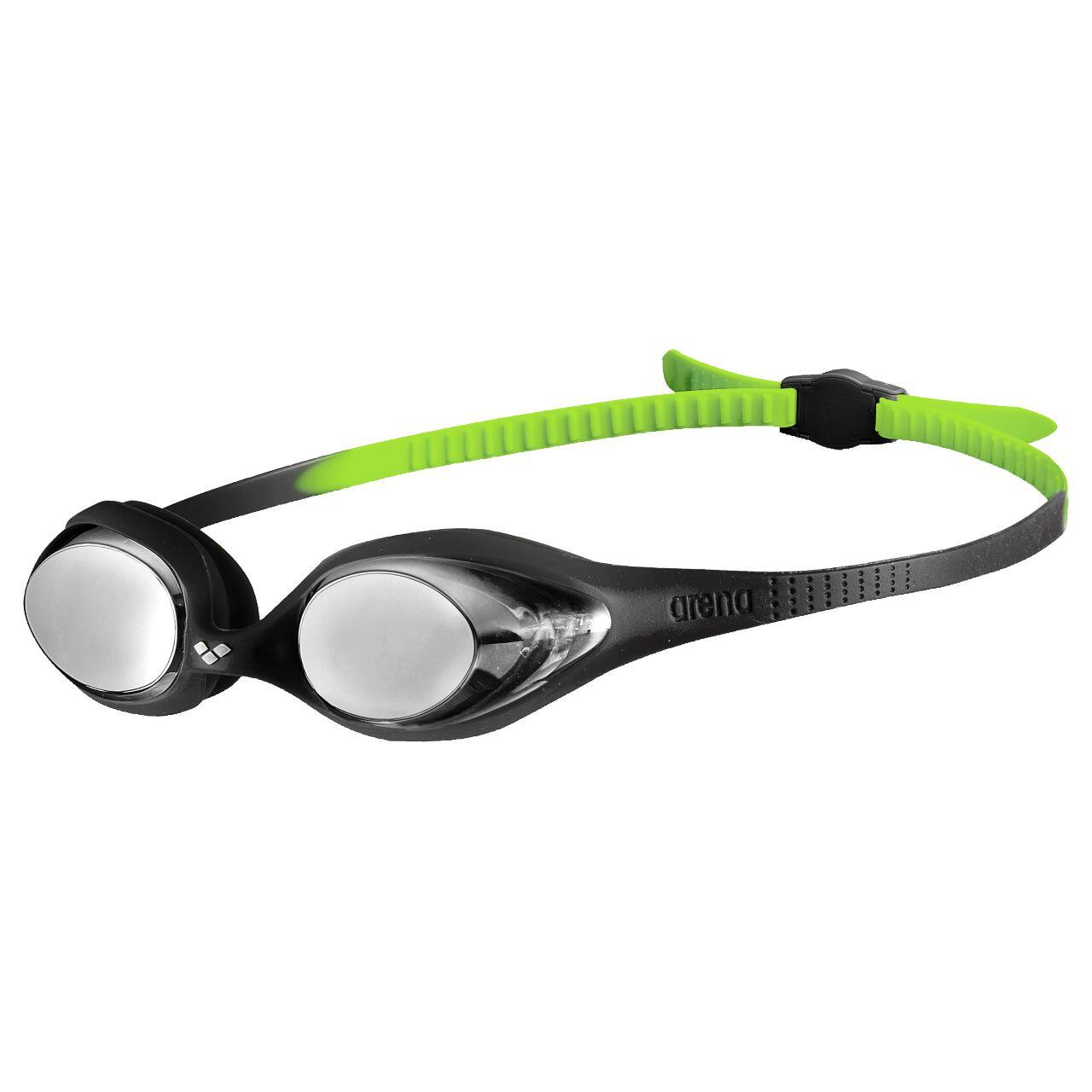 Arena dziecięce okulary do pływania Spider Jr Mirror 1e362, czarny, jeden rozmiar 1E362