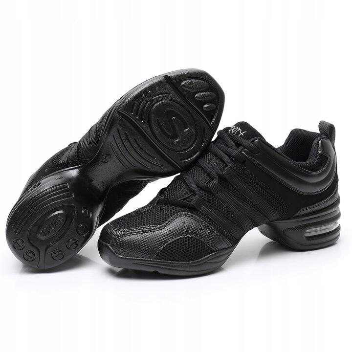 Buty Taneczne Treningowe Burtan New York Do Tańca Nowoczesnego Czarne 5 Cm