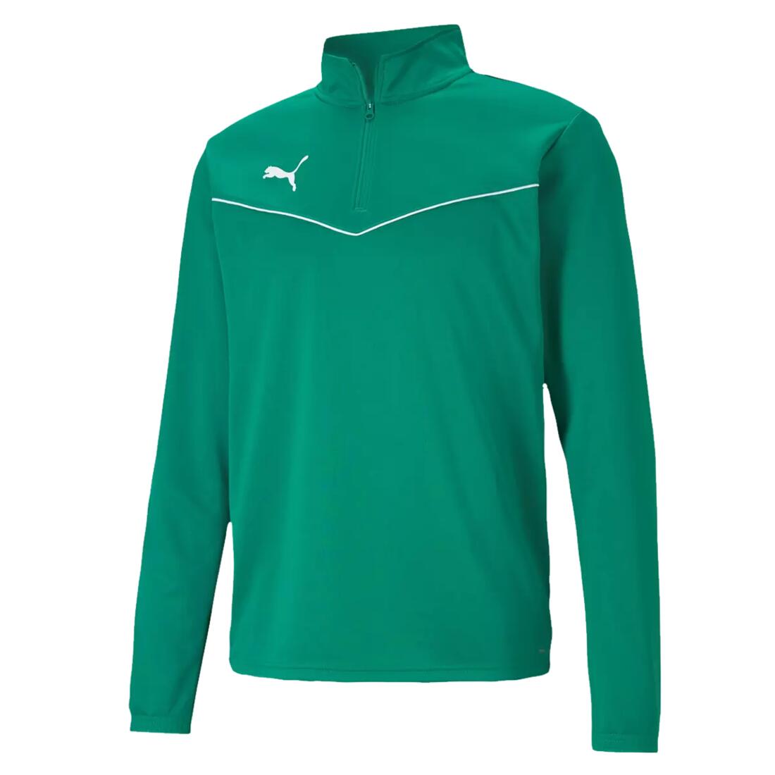 Bluza piłkarska męska Puma teamRISE 1 4 Zip Top
