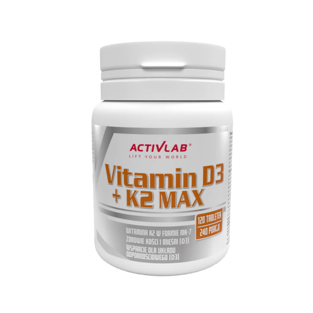 Activlab Pharma Vitamin D3 + K2 Max 120 tabletek 3888161