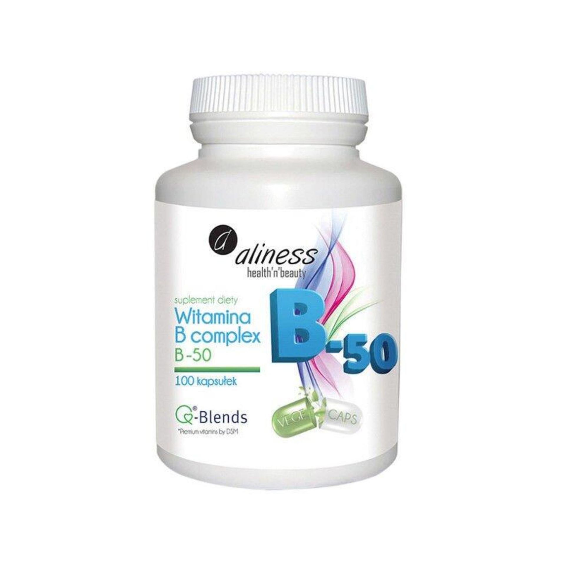 Aliness Witamina B Complex B-50 - 100kaps