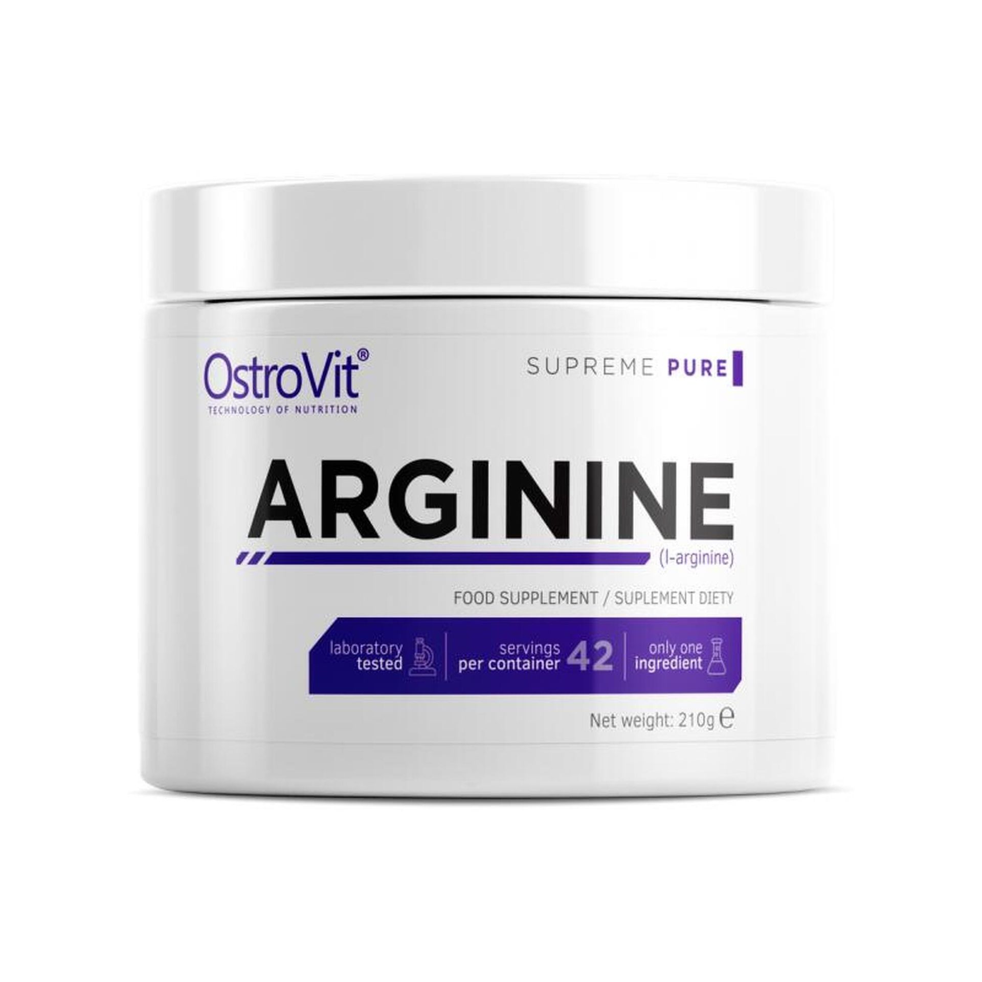 OstroVit Arginine 210g naturalny