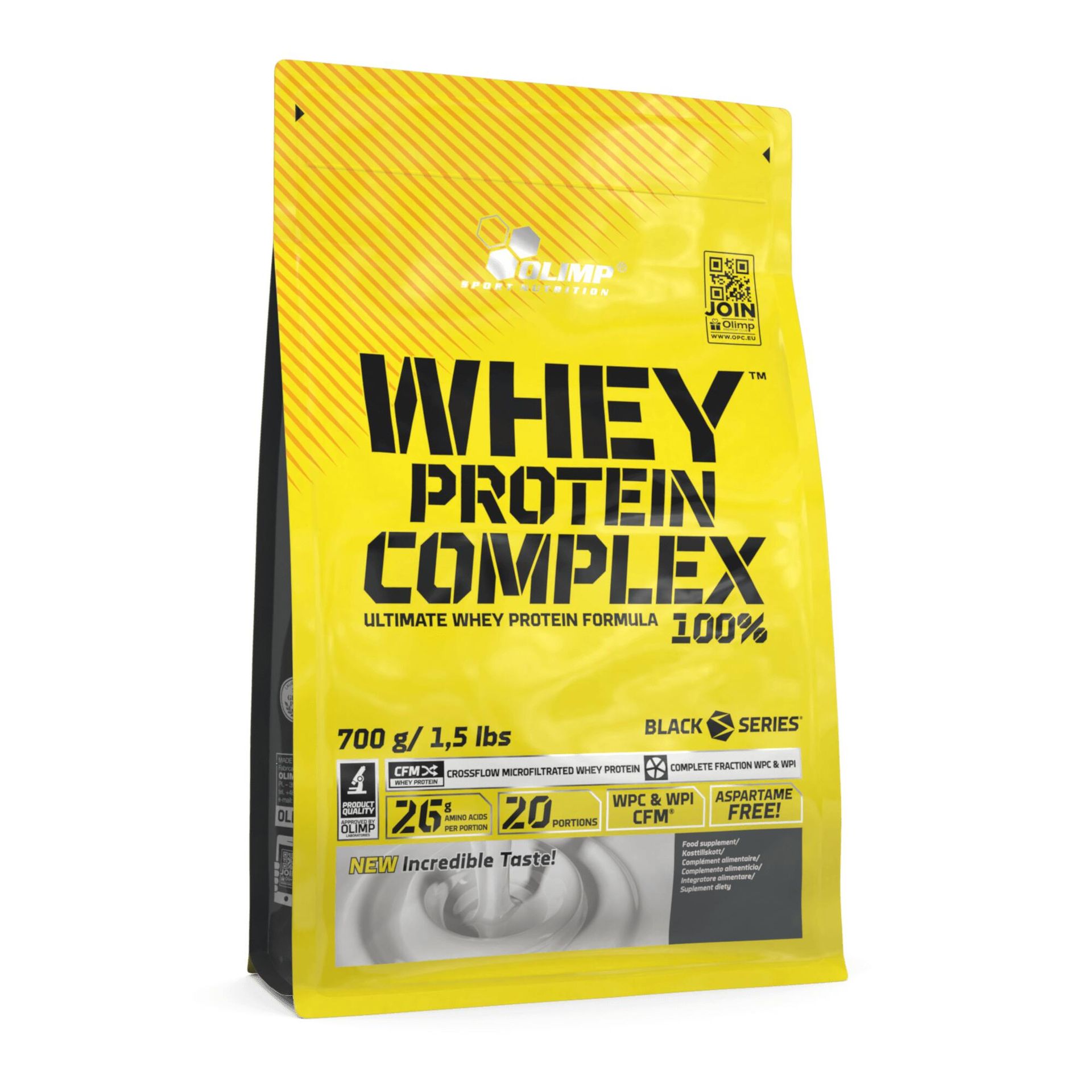 Olimp Whey Protein Complex 100% [ 700g ] - odżywka białkowa wpc wpi izolat koncentrat białko