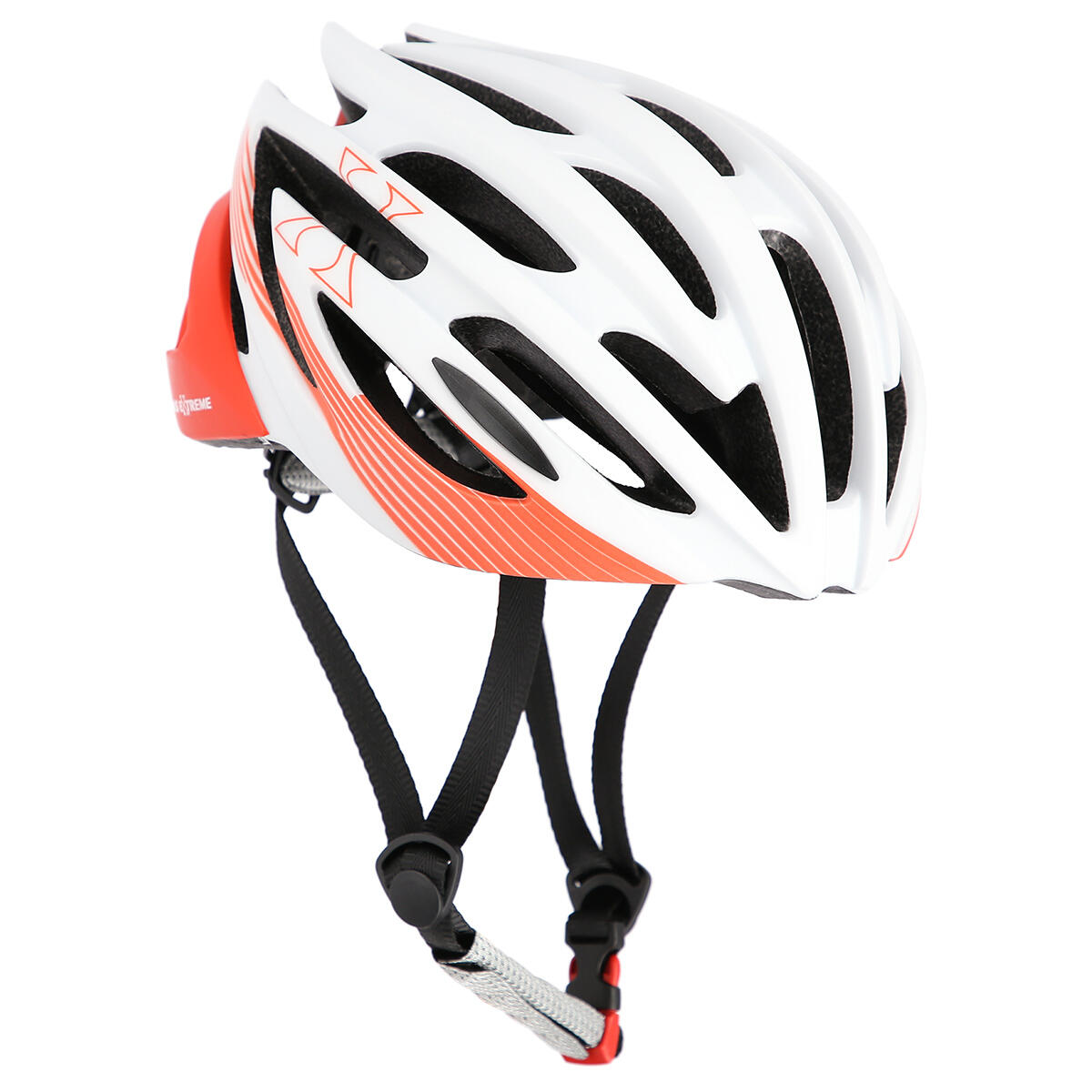 Nils EXTREME MTW24 BIAŁO-CZERWONY ROZM. L (58-61 cm) KASK EXTREME 16-70-052