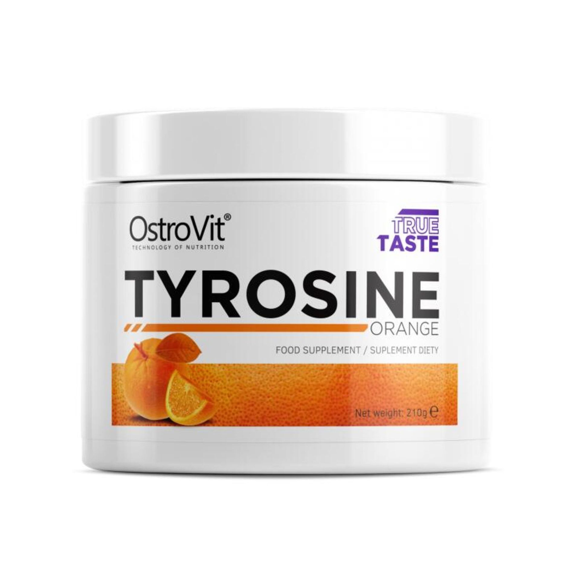 Ostrovit Dystrybutor: Fitness Trading Robert Szulb L - Tyrozyna w proszku Tyrosine orange 210g