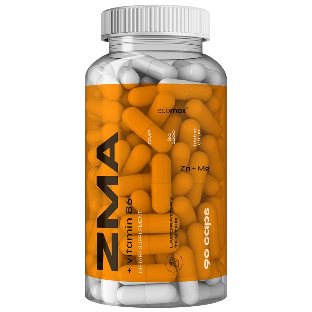 ZMA + B6 ECOMAX 90 kaps