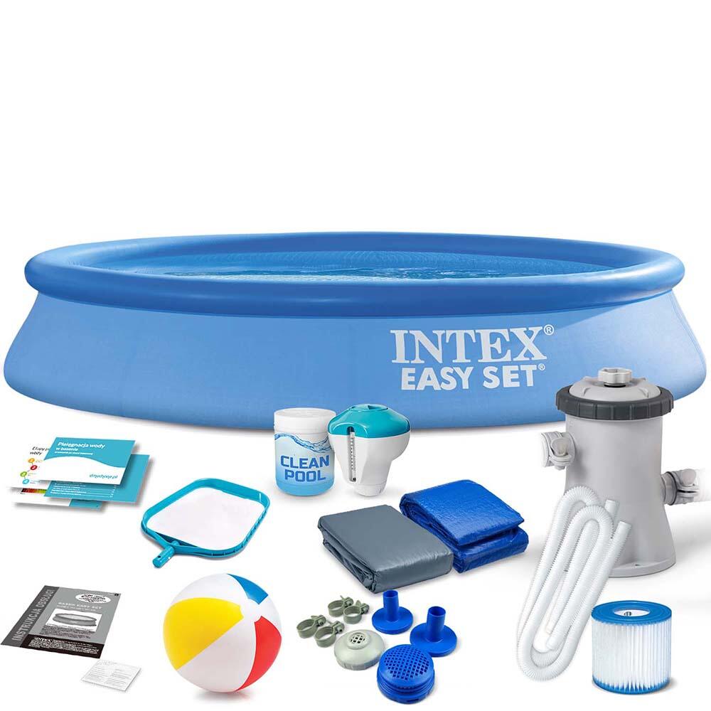 Basen rozporowy do ogrodu Intex 305 x 61 cm zesatw 15w1