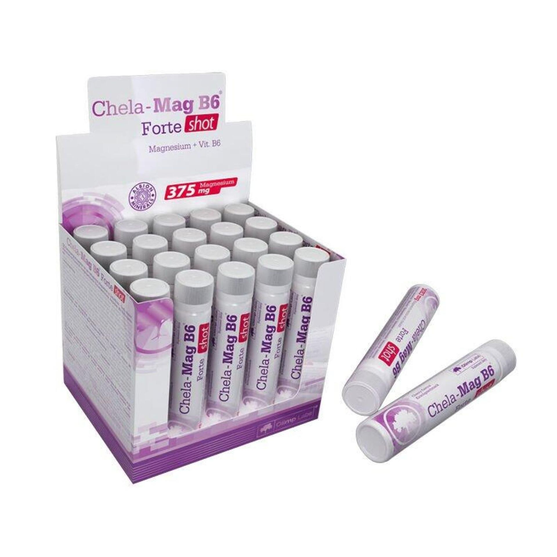 Olimp chela-mag b6 forte shot x 1 ampułka o smaku wiśniowym