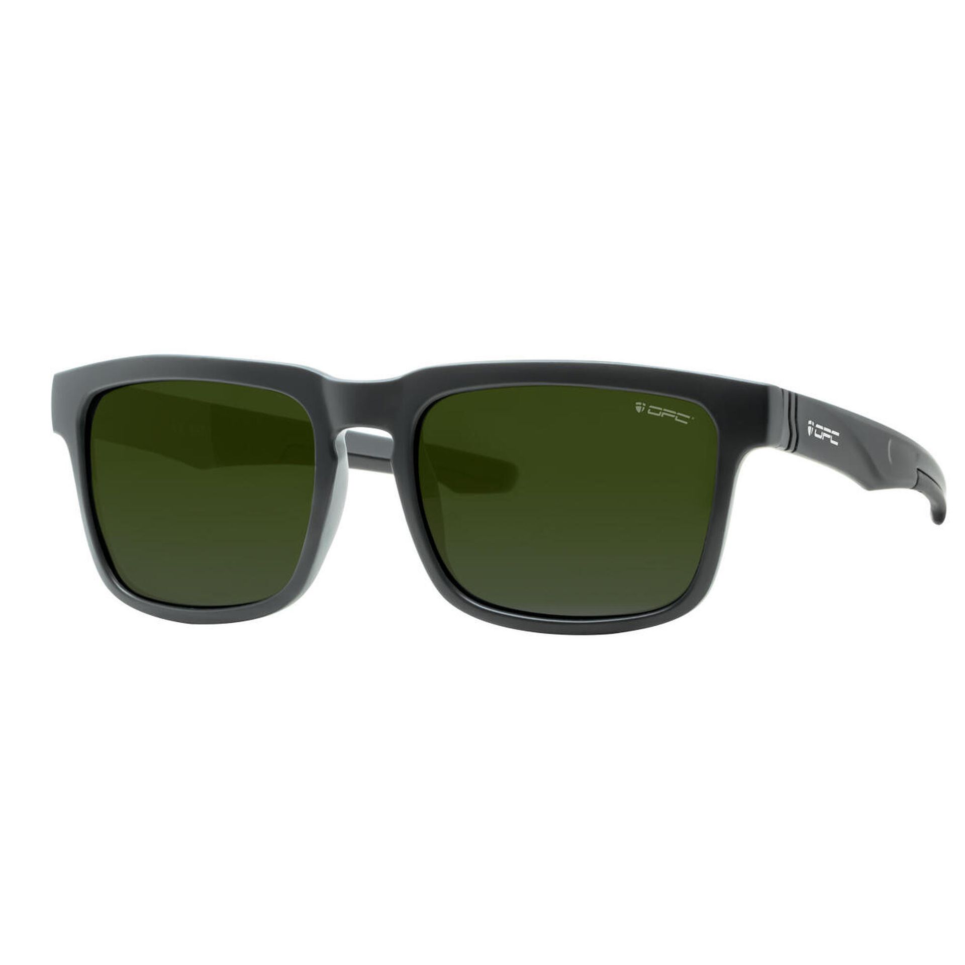 Opc Sport Okulary przeciwsłoneczne OPC Lifestyle California Matt Graphite Green z polaryzacją
