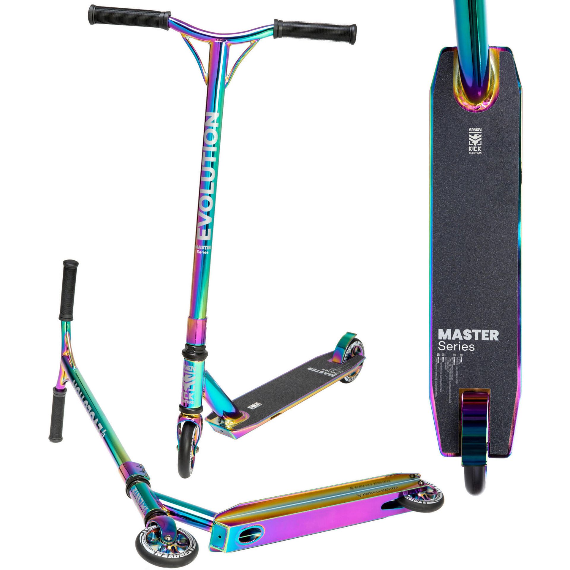 Hulajnoga Wyczynowa Stunt Raven Evolution Master Neo Chrome 110mm