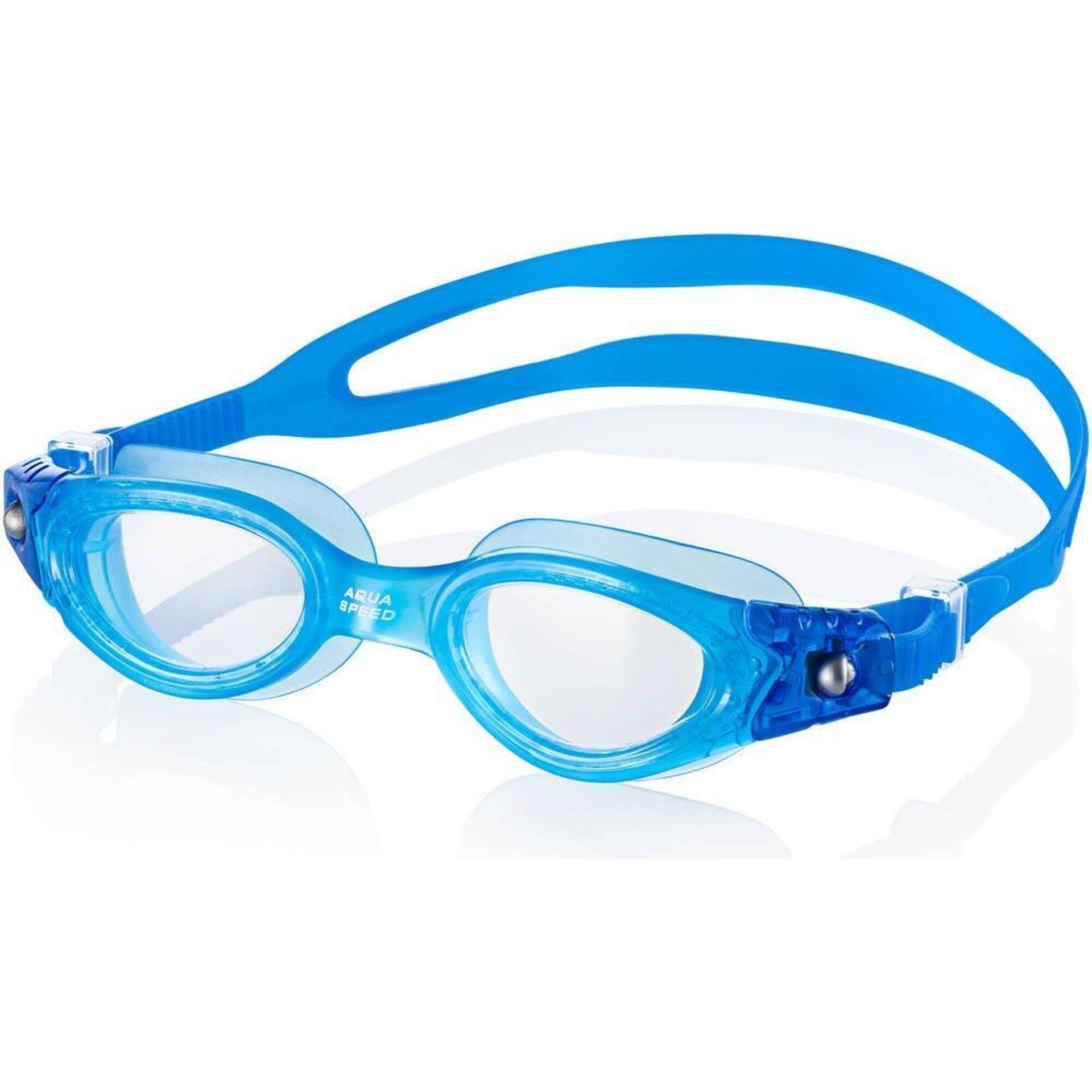 Aqua Speed AquaSpeed, Okulary pływackie, Pacific JR, niebieskie