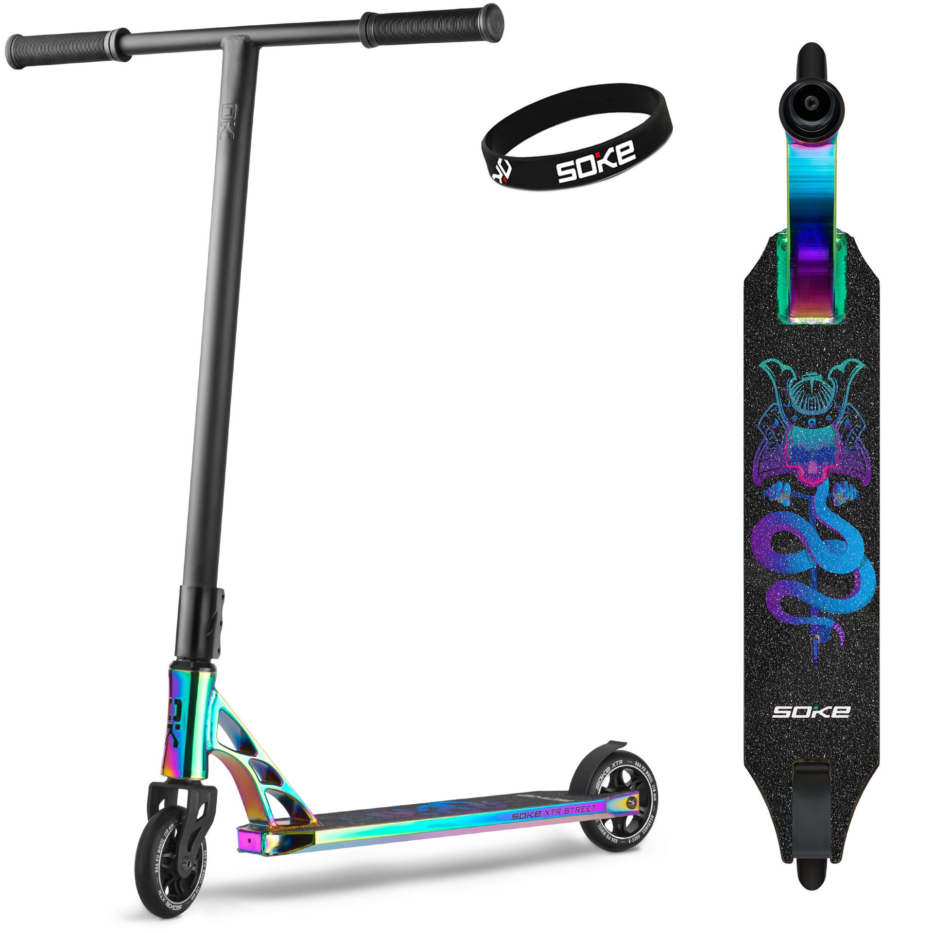 Street SOKE Hulajnoga SOKE XTR rainbow 1620