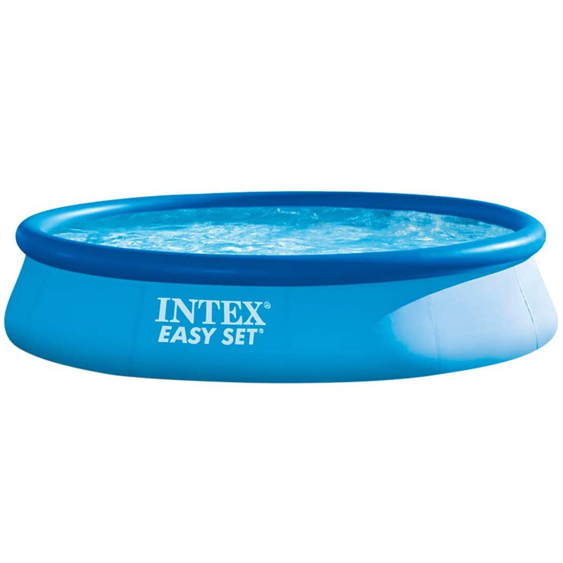 Intex Basen ogrodowy rozporowy z pompą 396 x 84 cm 3w1 28142