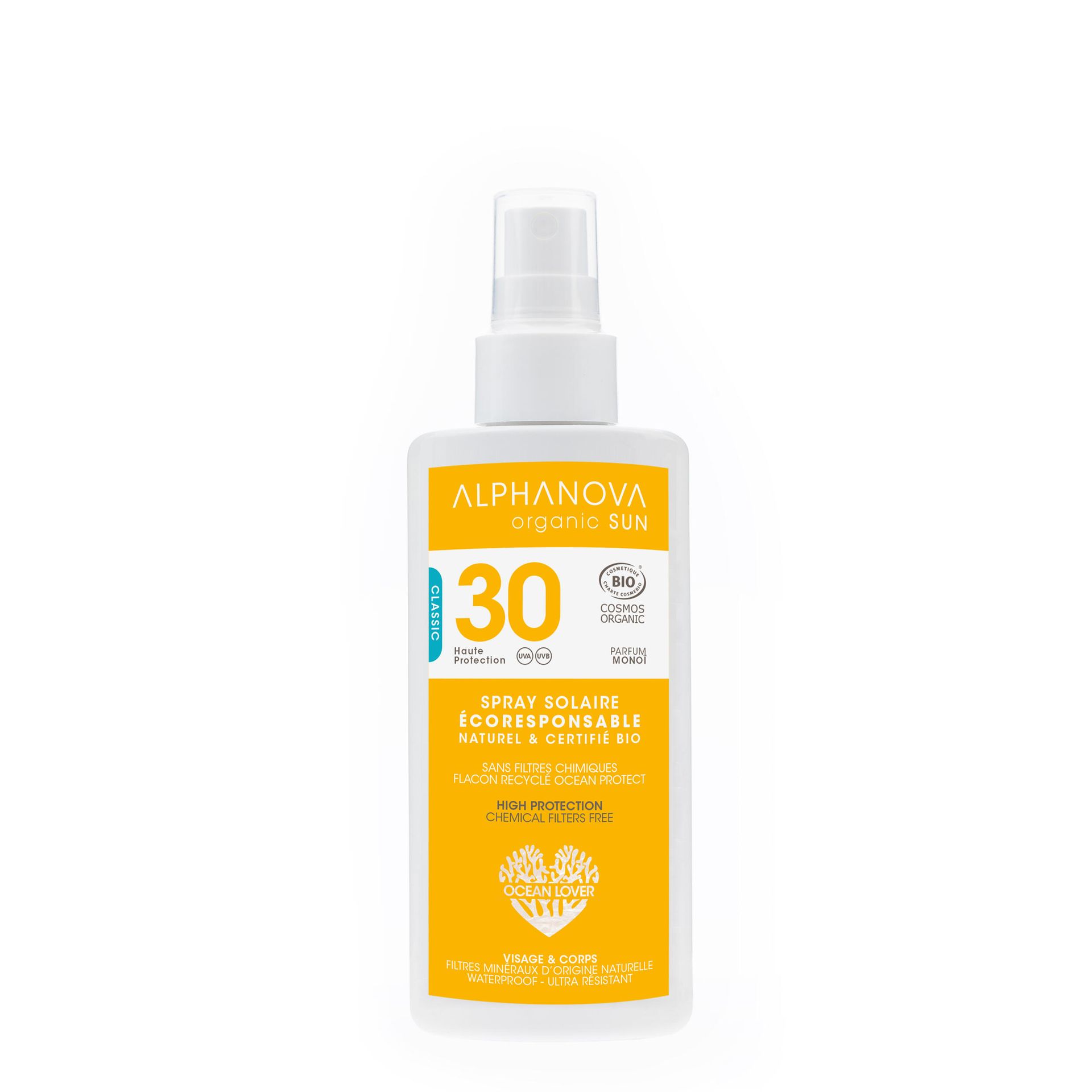 Alphanova SUN - na słońce Sun Bio Spray Przeciwsłoneczny, filtr SPF30 ASL03228 [2079016]