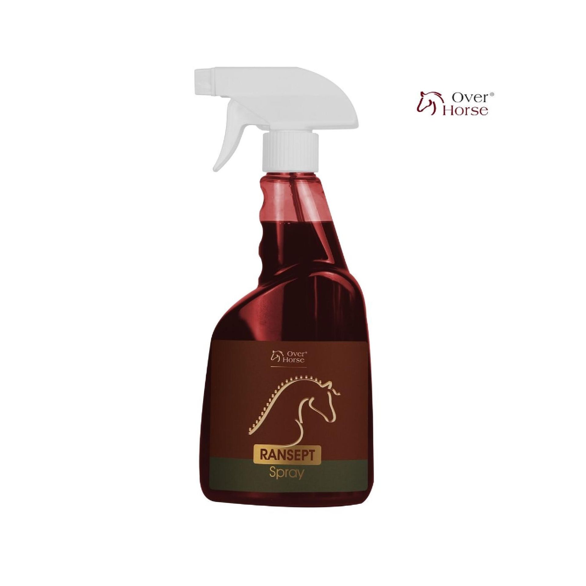 OVER HORSE RANSEPT Spray 500 ml preparat wspomagający naturalny proces odbudowy uszkodzonej tkanki