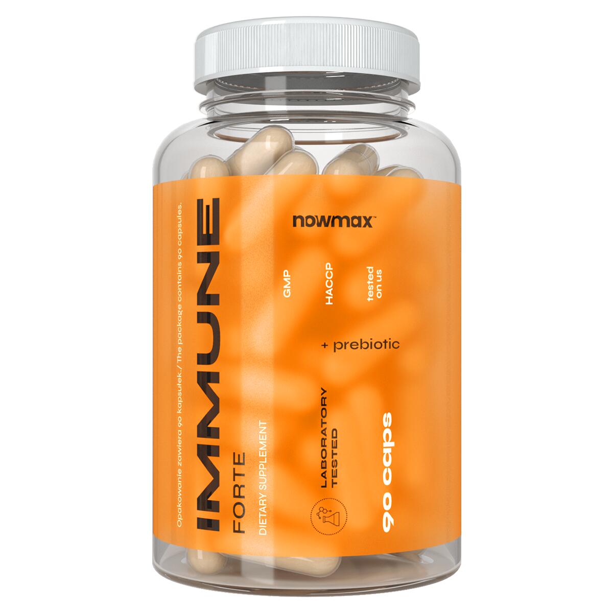 ECOMAX Immune Forte + Prebiotic 90 kaps
