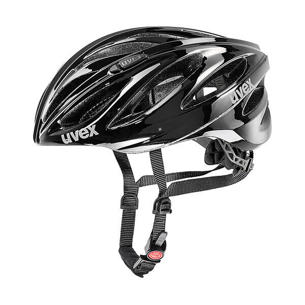 UVEX Uvex Boss Race 4102290315 Kask Rowerowy Dla Dorosłych, Czarny (Black), Obwód Głowy 5256 Cm