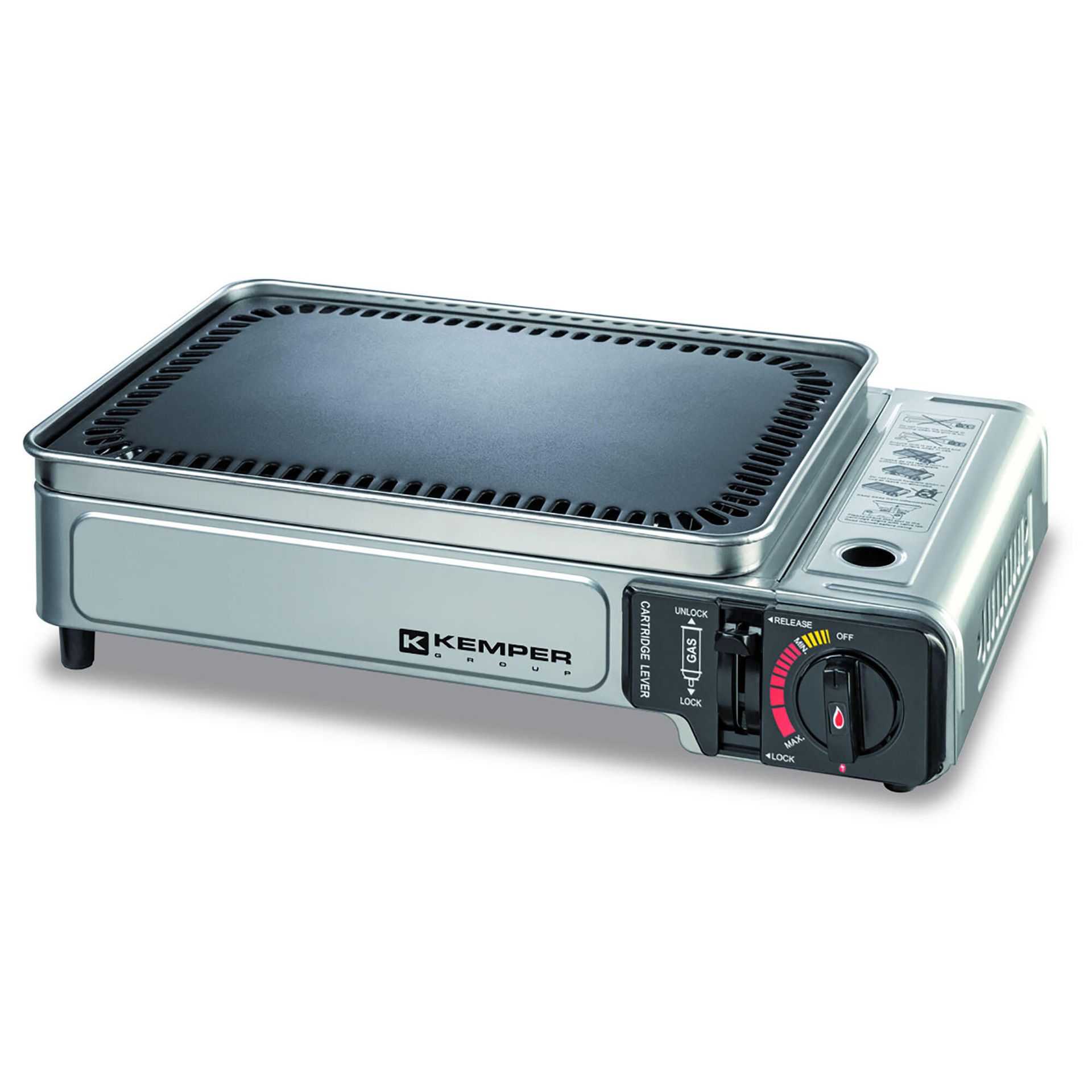 KEMPER Kuchenka kempingowa Smart Plancha Unisex