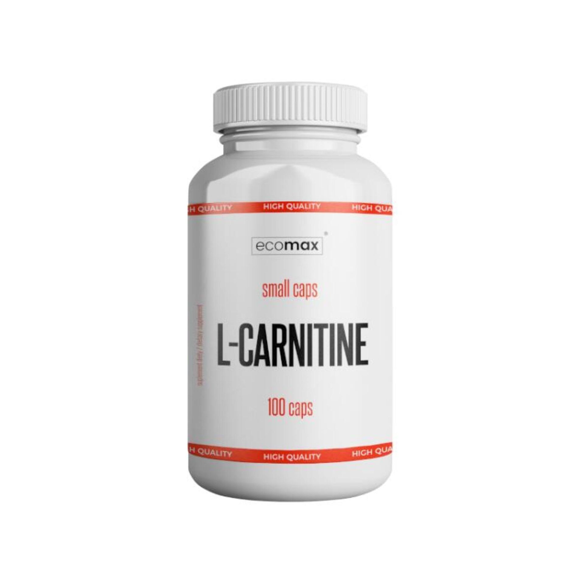 L-Carnitine ECOMAX 600mg 100 kaps