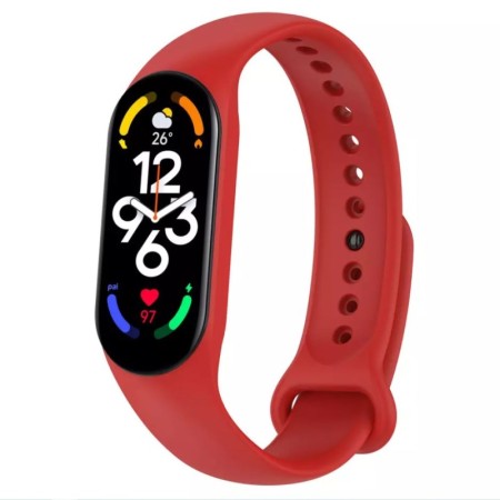 SILIKONOWA OPASKA DO XIAOMI MI BAND 7 6 5, AMAZFIT BAND 5
