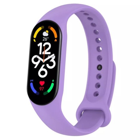 SILIKONOWA OPASKA DO XIAOMI MI BAND 7 6 5, AMAZFIT BAND 5