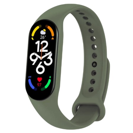 SILIKONOWA OPASKA DO XIAOMI MI BAND 7 6 5, AMAZFIT BAND 5
