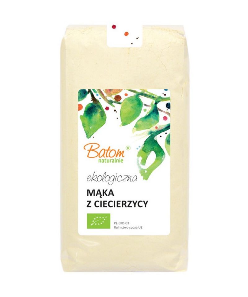 Mąka z ciecierzycy BIO 500g BATOM