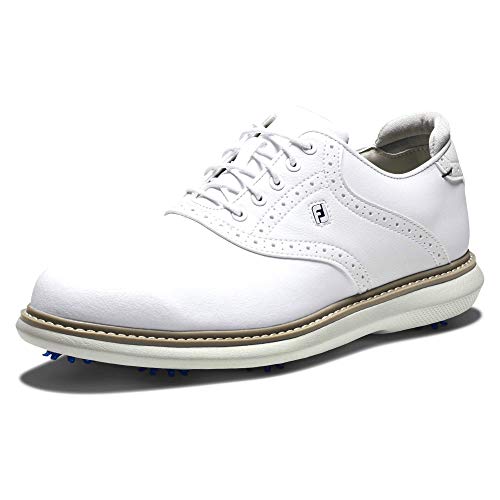 Footjoy Męskie buty do golfa, biały, 41 EU