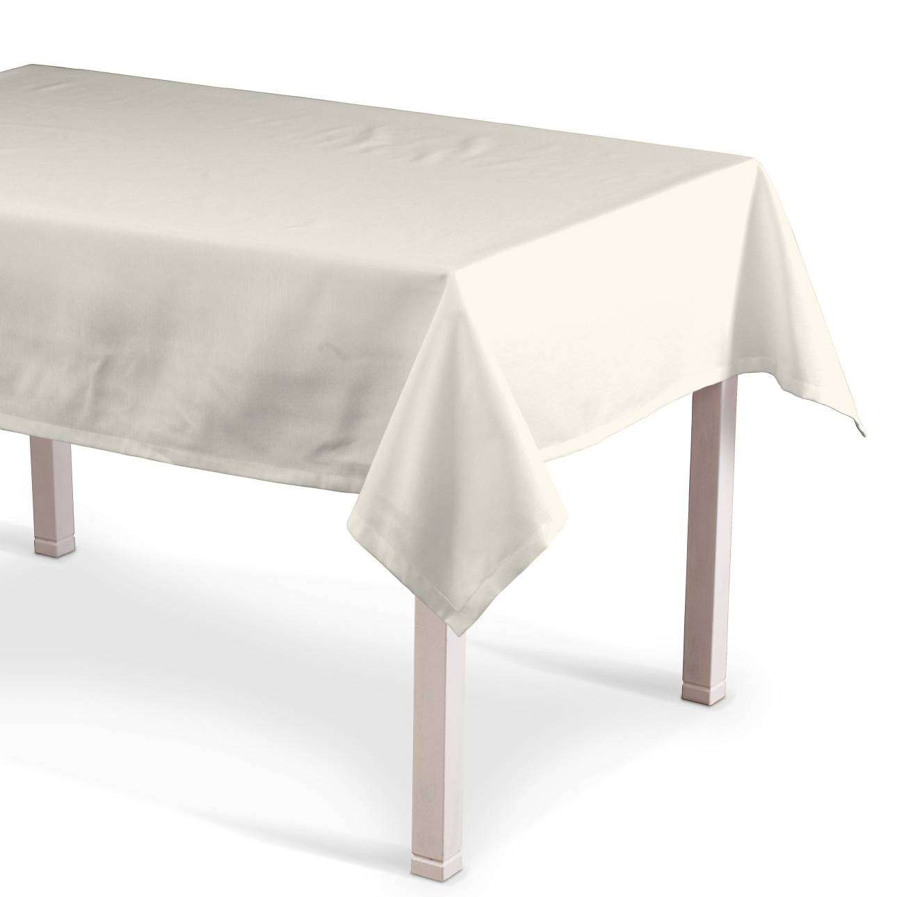 Dekoria prostokątny obrus na stół 130x280 cm dekoracja stołu ecru 438-127-00