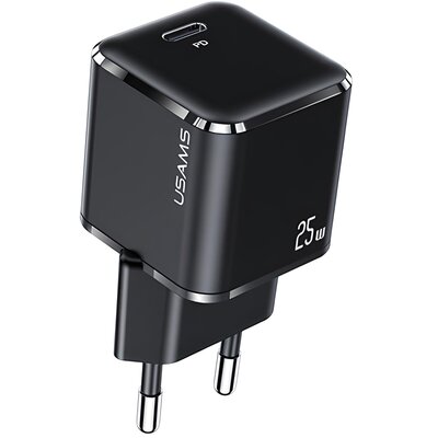 Usams Ładowarka sieciowa USAMS T42 CC140TC01 US-CC140 5V-3A PD3.0 Fast Charging czarny CC140TC01