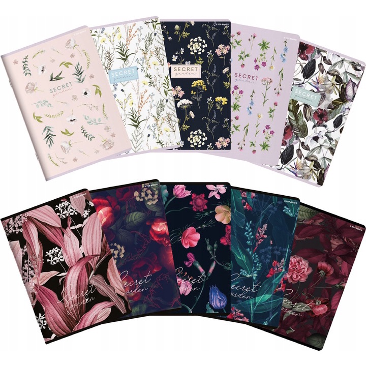 ZESZYT TOP 2000 A5-32 LINIA SECRET GARDEN